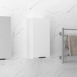 vidaXL Armoire de salle de bain murale Blanc brillant 32x20x67 cm