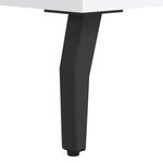 vidaXL Meuble TV blanc 150x30x44 5 cm bois d'ingénierie