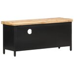vidaXL Meuble TV 90x30x41 cm Bois de manguier brut