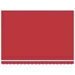 Auvent automatique pliable vidaXL avec LED Rouge 450x300 cm