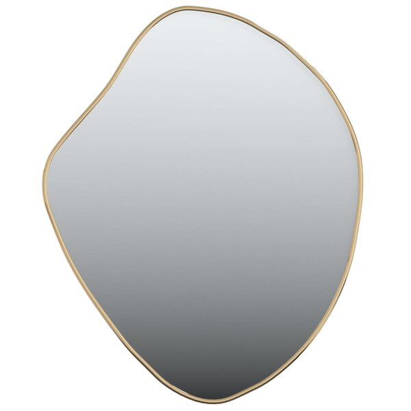 vidaXL Miroir mural Doré 60x50 cm
