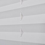 vidaXL Store plissé 80x200 cm Blanc
