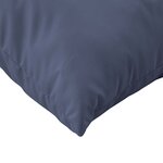 vidaXL Coussins de palette lot de 3 bleu marine tissu oxford