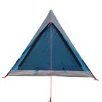 vidaXL Tente de camping 2 personnes bleu imperméable