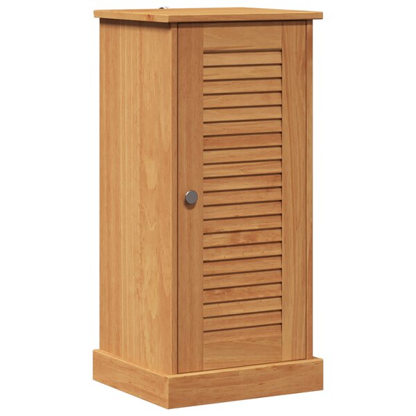 vidaXL Armoire de salle de bain "VIGO" 37x34x80 cm Bois massif en pin