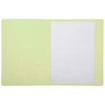 Chemise Rigide À Bord Décalé Forever® 280g/m2 Avec Impression - 24x32cm - Jaune - X 100 - Exacompta