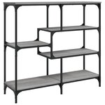 vidaXL Table console sonoma gris 103x32x95 cm bois d'ingénierie