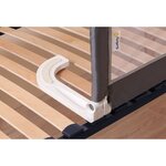 Barrière de lit enfant portable - Gris