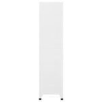 vidaXL Armoire à casier avec 9 compartiments Acier 90x45x180 cm Gris