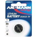 Pile bouton Lithium 'CR2025' 3 volt ANSMANN