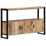 vidaXL Armoire latérale 120x30x75 cm Bois de manguier solide