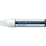 Marqueur à craie Maxx 260 Pte Large 5-15 mm blanc SCHNEIDER