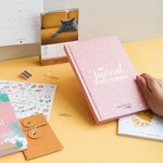 Journal de gratitude Mes petits bonheurs - Rose poudré - Draeger