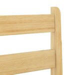 vidaXL Chaises de bar lot de 2 bois de pin solide