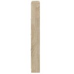 vidaXL Armoire à chaussures Chêne 59x17x150 cm Bois d'ingénierie