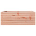vidaXL Jardinière 60x60x23 cm bois massif douglas