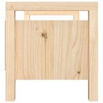 vidaXL Banc d'entrée 80x40x43 cm Bois de pin massif