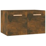 vidaXL Armoire murale Chêne fumé 60x36 5x35 cm Bois d'ingénierie