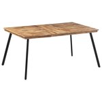 vidaXL Table à manger 169x98 5x76 cm bois massif de teck