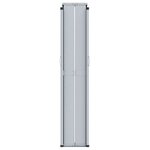 vidaXL Auvent latéral rétractable Noir 160x1200 cm