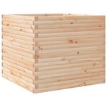 vidaXL Jardinière 80x80x68 5 cm bois de pin massif