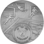 Pièce de monnaie en Argent 2000 Francs g 62.2 (2 oz) Millésime 2024 Robert Lewandowski TOP SCORER