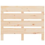 vidaXL Cadre de lit sans matelas 75x190 cm bois de pin massif