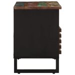 vidaXL Meuble TV 100x34x46 cm bois d'acacia solide
