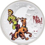 Pièce de monnaie en Argent 2 Dollars g 31.1 (1 oz) Millésime 2024 SCOOBY DOO RUH ROH