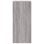 vidaXL Meuble TV mural sonoma gris 40 5x30x90 cm bois d'ingénierie