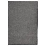 vidaXL Tapis à tissage plat d'extérieur 120x170 cm Gris