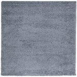 vidaXL Tapis shaggy PAMPLONA poils longs moderne bleu 160x160 cm