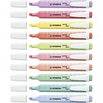 Etui de 8 Surligneurs Swing Cool Pastel Edition x 5 STABILO