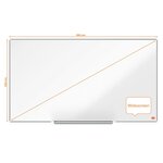 Nobo tableau blanc magnétique écran large impression pro émail 89x50cm