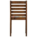 vidaXL Chaises à manger lot de 2 bois de récupération solide