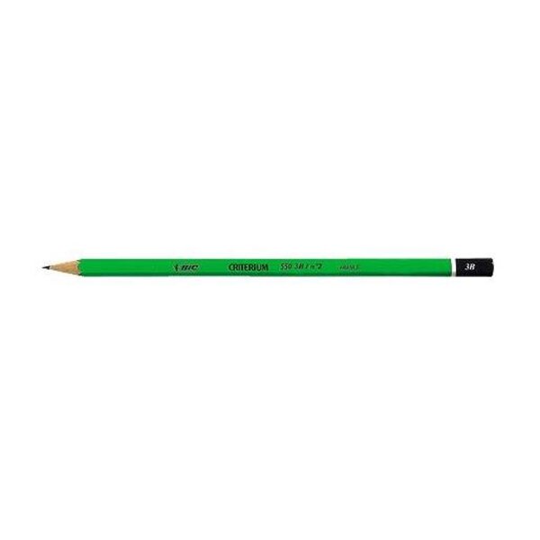 Crayon papier graphite Hexagonal CRITERIUM 550 Mine 3B BIC