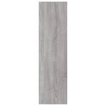 vidaXL Ensemble de meubles TV 4 Pièces Sonoma gris Bois d'ingénierie