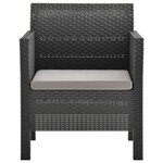 Salon de jardin meuble d'extérieur ensemble de mobilier 3 pièces avec coussins pp rotin anthracite 02_0015988