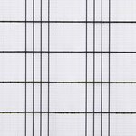 vidaXL Paravents de balcon 5 Pièces blanc 255x19 cm résine tressée