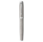PARKER IM ESSENTIEL Stylo plume  Acier  Plume fine  encre bleue  Coffret cadeau
