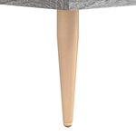 vidaXL Meuble TV Sonoma gris 80x36x50 cm Bois d'ingénierie