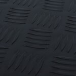 vidaXL Boîte en aluminium 1085x370x400 mm Noir