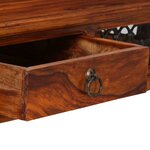 vidaXL Table d'écriture Bois massif de Sesham 120 x 50 x 76 cm