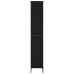 vidaXL Bibliothèque noir 50x31x169 cm bois d'ingénierie