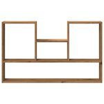 vidaXL Étagère murale chêne artisanal 99x15x60 cm bois d'ingénierie