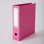 Lot de 100 classeurs a4 class'hic rose haut de gamme - dos 8 cm - marque enveloppebulle