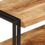 vidaXL Meuble TV 180x30x40 cm bois massif de manguier