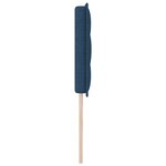 têtière vidaXL Design Lignes Bleu 200 cm Tissu