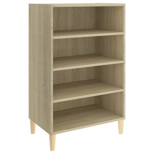 vidaXL Buffet Chêne sonoma 57x35x90 cm Aggloméré