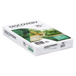 Ramette papier discovery faible grammage a4 75 gr - 500 feuilles - blanc - lot de 5